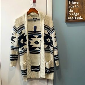 Women’s Tribal Print Cardigan
